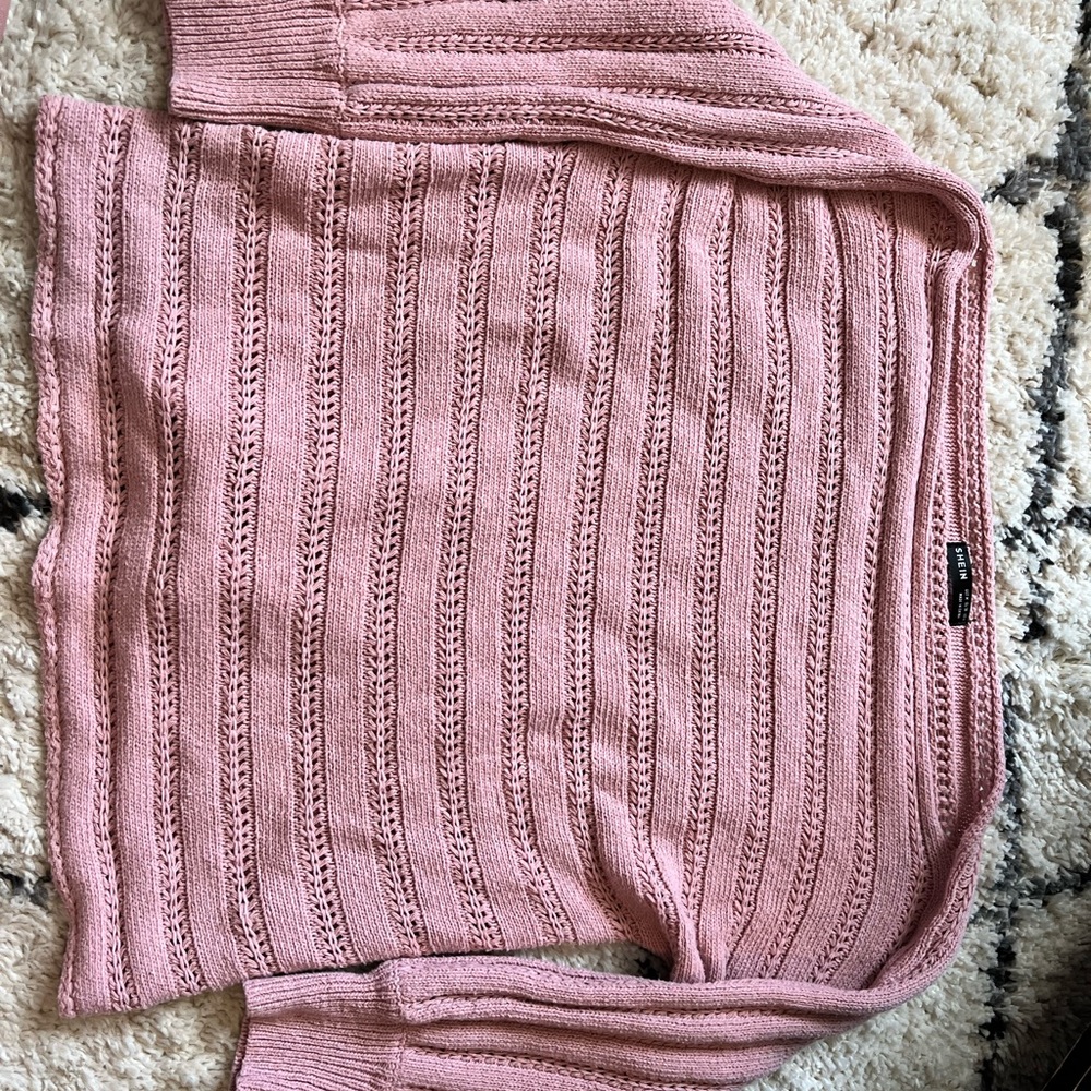 Pink sweater